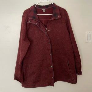 Eddie Bauer Woman’s Plus Size Sweater Jacket